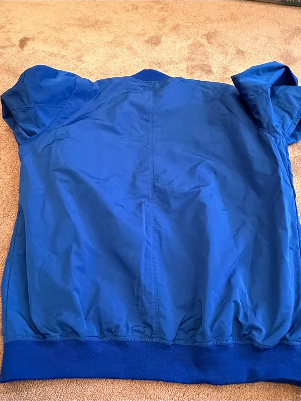 Los Angeles Dodgers Royal Blue Bomber Jacket with LA Logo JH design group men 2X - Picture 5 of 5